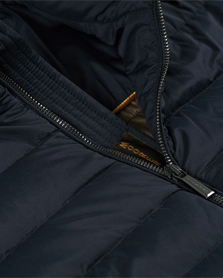 Hombres | Abrigos y chaquetas | MooRER | Hybrid Padded Jacket Dark Blue