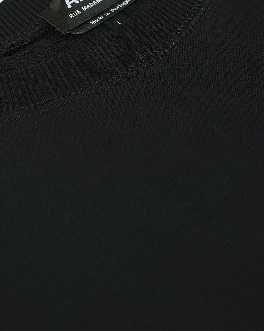 Hombres | Jerséis y prendas de punto | A.P.C. | Item Crew Neck Sweatshirt Black