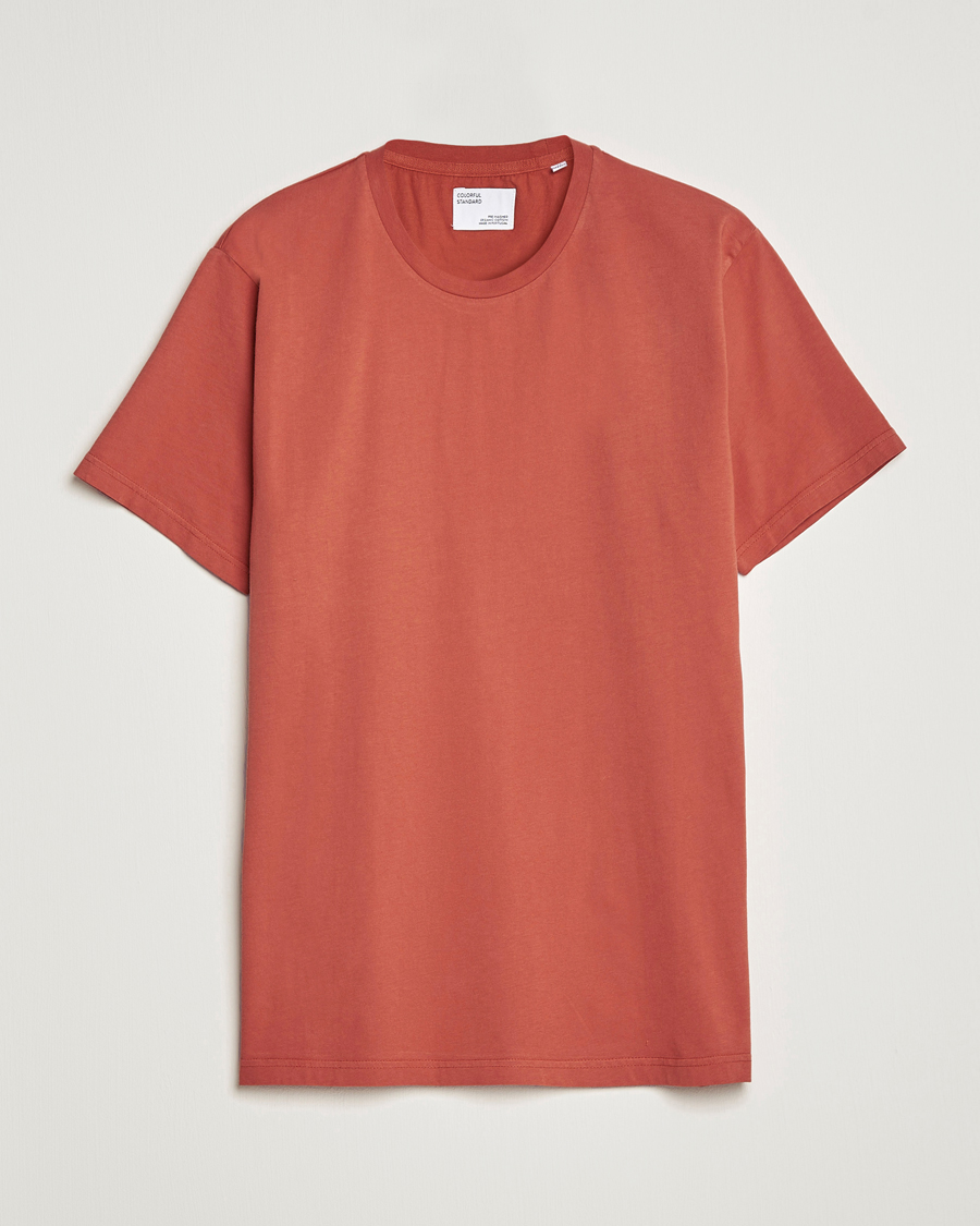 Hombres | Camisetas | Colorful Standard | Classic Organic T-Shirt Dark Amber