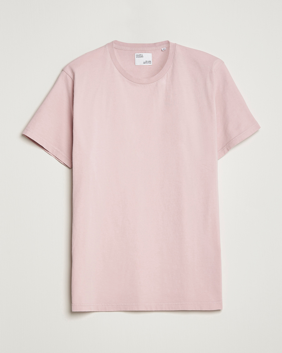 Hombres | Camisetas | Colorful Standard | Classic Organic T-Shirt Faded Pink