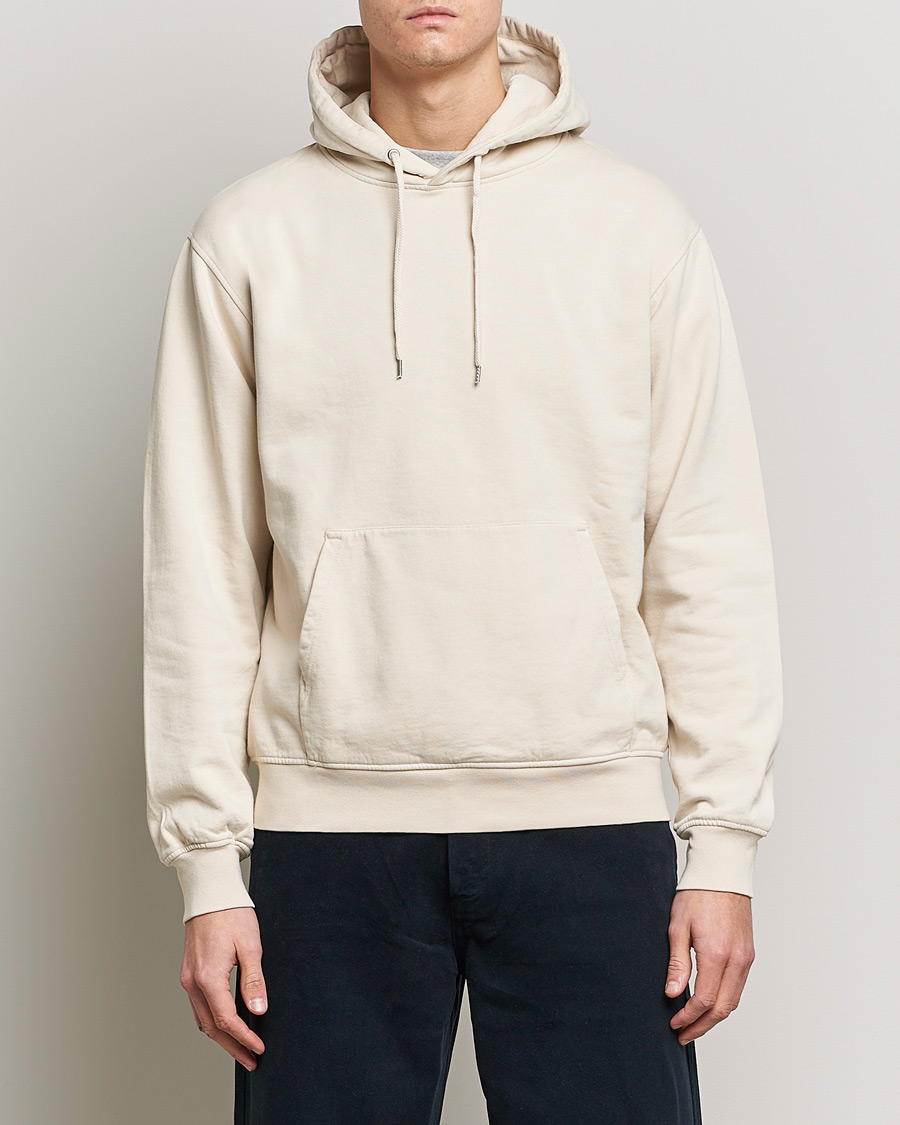 Hombres |  | Colorful Standard | Classic Organic Hood Ivory White