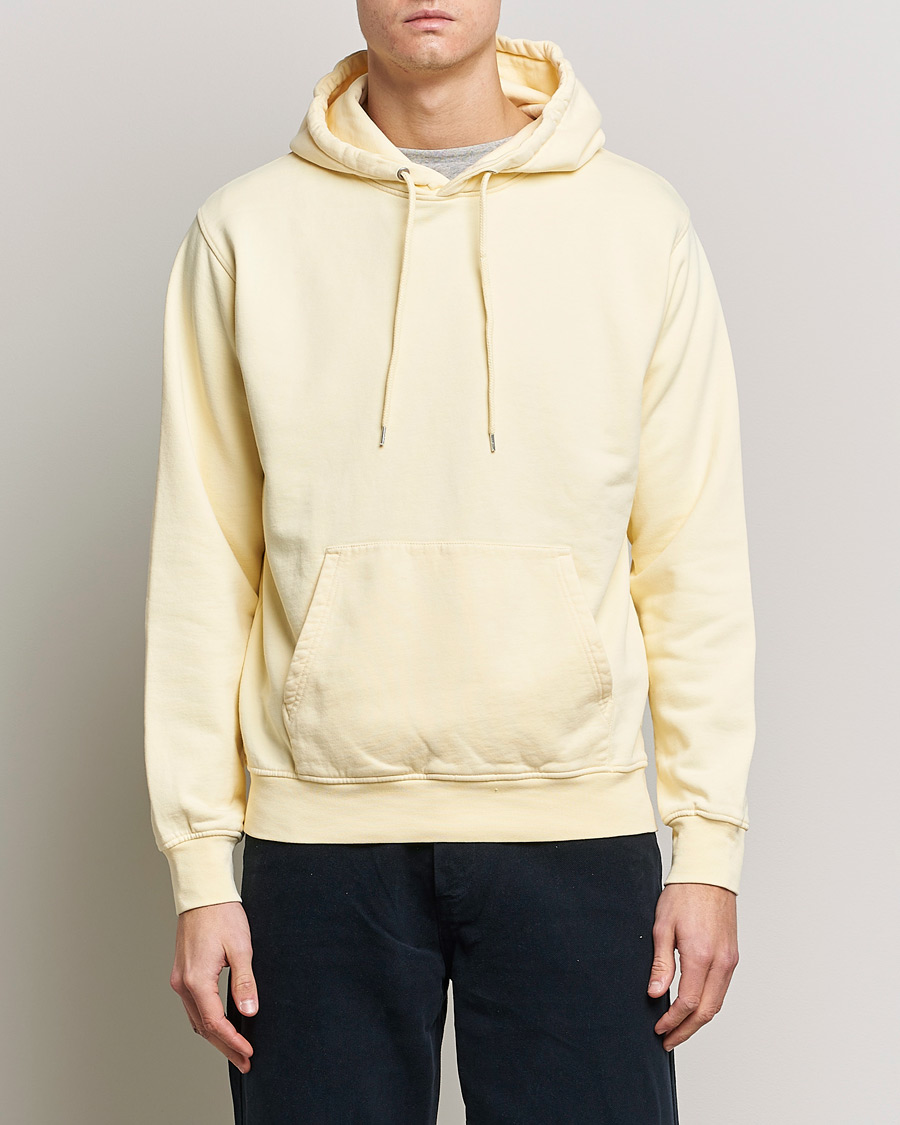 Hombres | Sudaderas con capucha | Colorful Standard | Classic Organic Hood Soft Yellow