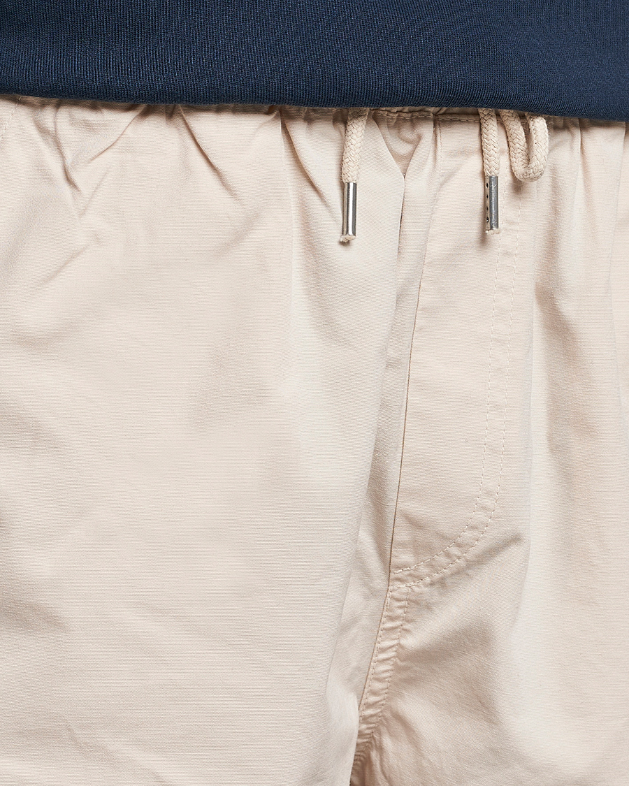 Hombres | Pantalones cortos | Colorful Standard | Classic Organic Twill Drawstring Shorts Ivory White