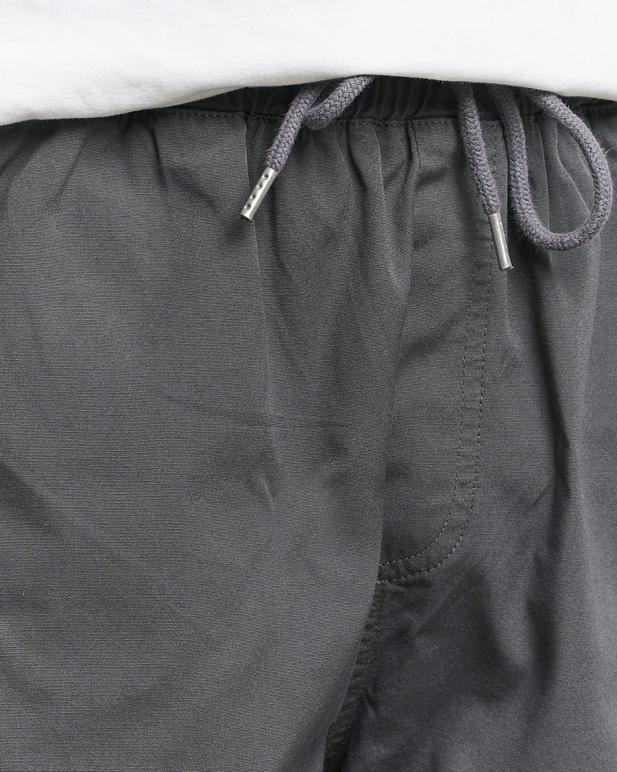 Hombres | Pantalones cortos | Colorful Standard | Classic Organic Twill Drawstring Shorts Lava Grey