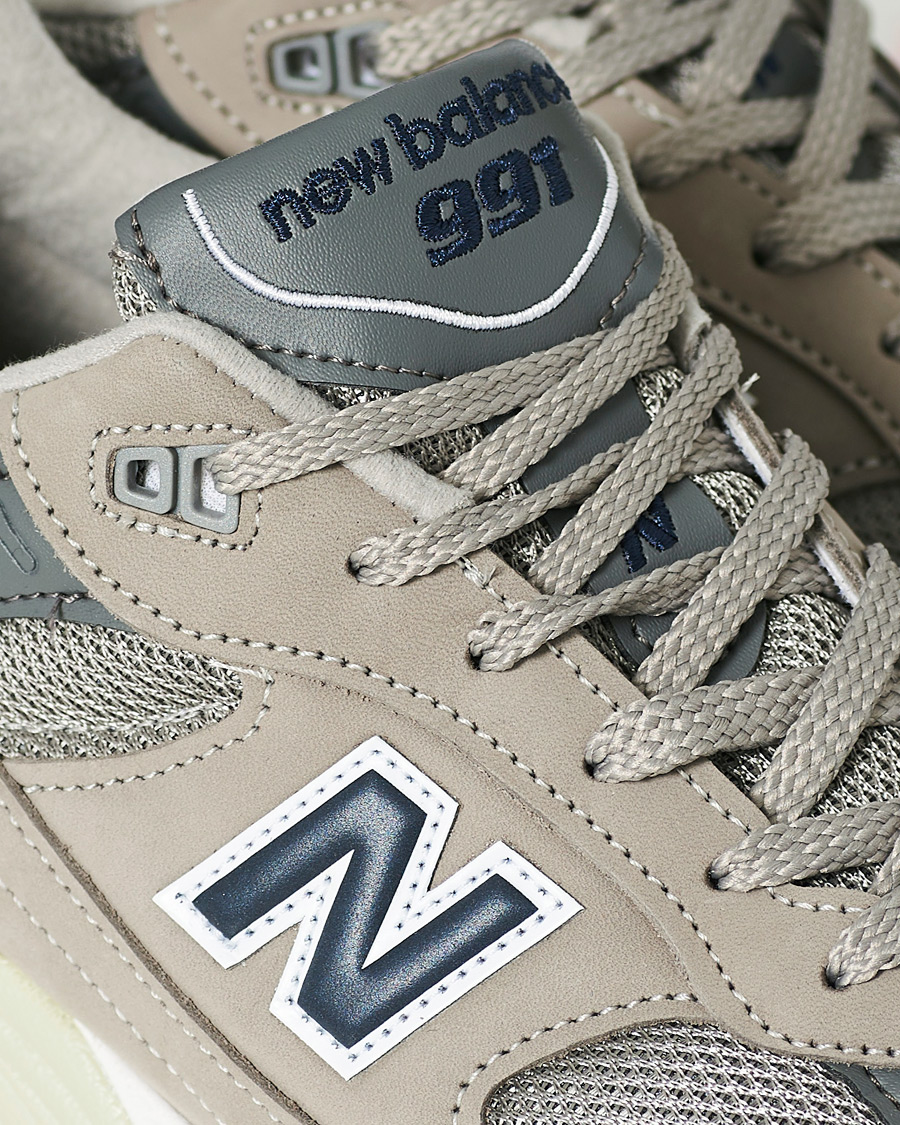 Hombres | New Balance Made In England 991 Sneaker Grey | New Balance | Made In England 991 Sneaker Grey