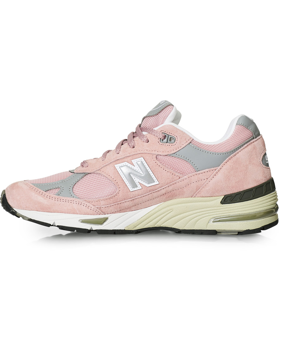 Hombres | New Balance Made In England 991 Sneaker Pink/Grey | New Balance | Made In England 991 Sneaker Pink/Grey