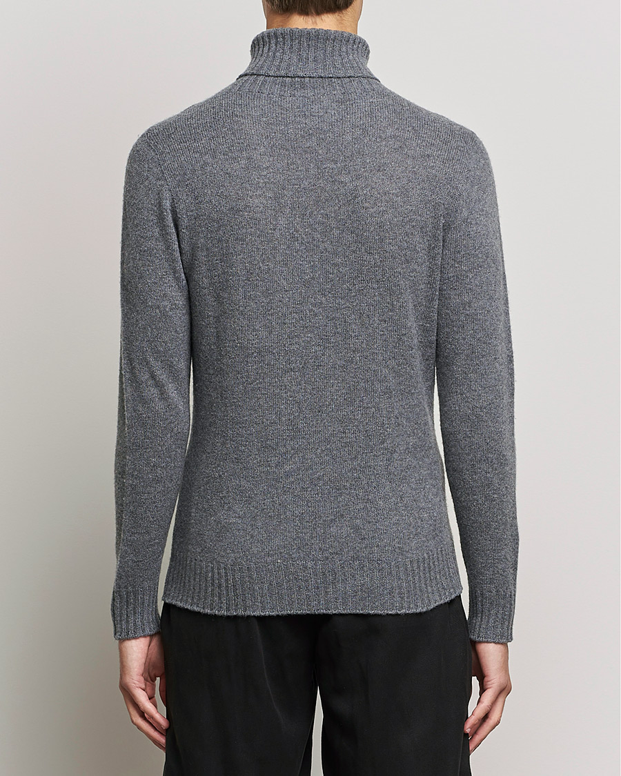 Hombres | Jerséis y prendas de punto | Altea | Wool/Cashmere Turtleneck Sweater Heather Grey