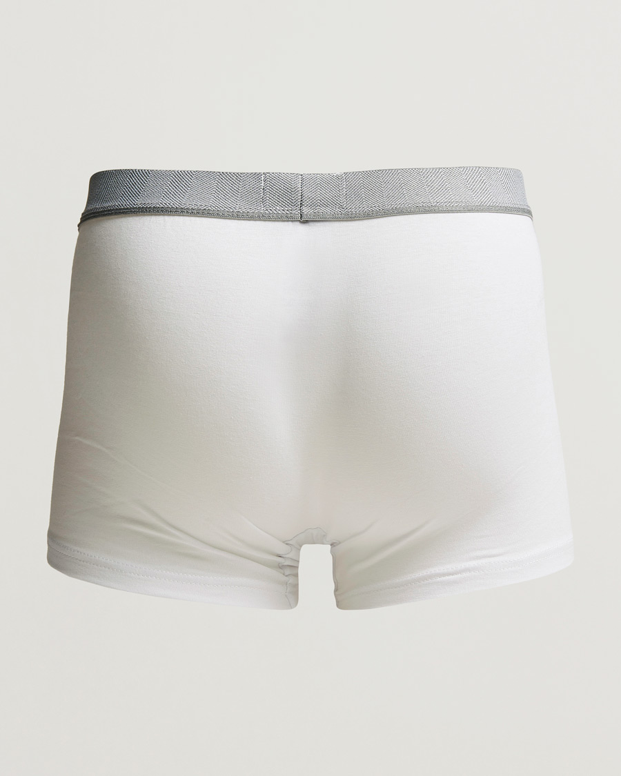 Hombres | Ropa interior y calcetines | Zegna | Cotton Stretch Boxer Bi-Pack White