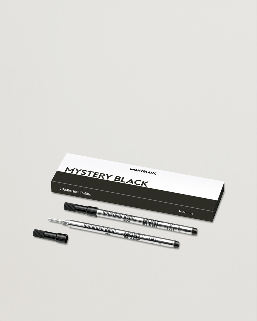 Hombres | Bolígrafos | Montblanc | 2 Rollerball Refills Mystery Black