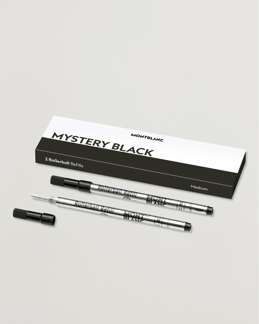 Hombres | Bolígrafos | Montblanc | 2 Rollerball Refills Mystery Black