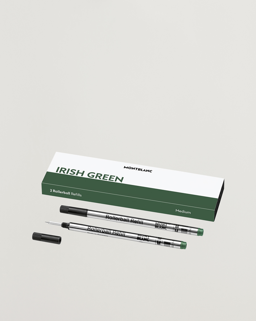 Hombres | Bolígrafos | Montblanc | 2 Rollerball Refills Irish Green