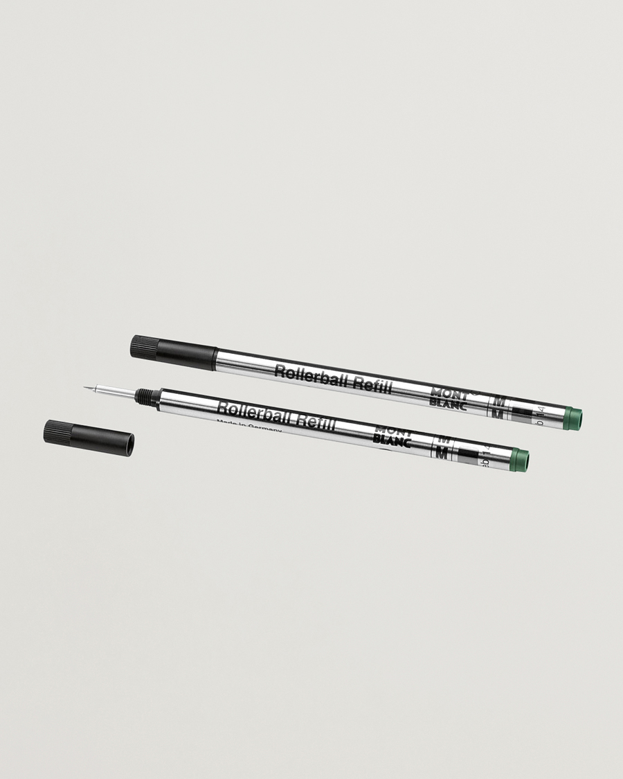 Hombres | Bolígrafos | Montblanc | 2 Rollerball Refills Irish Green