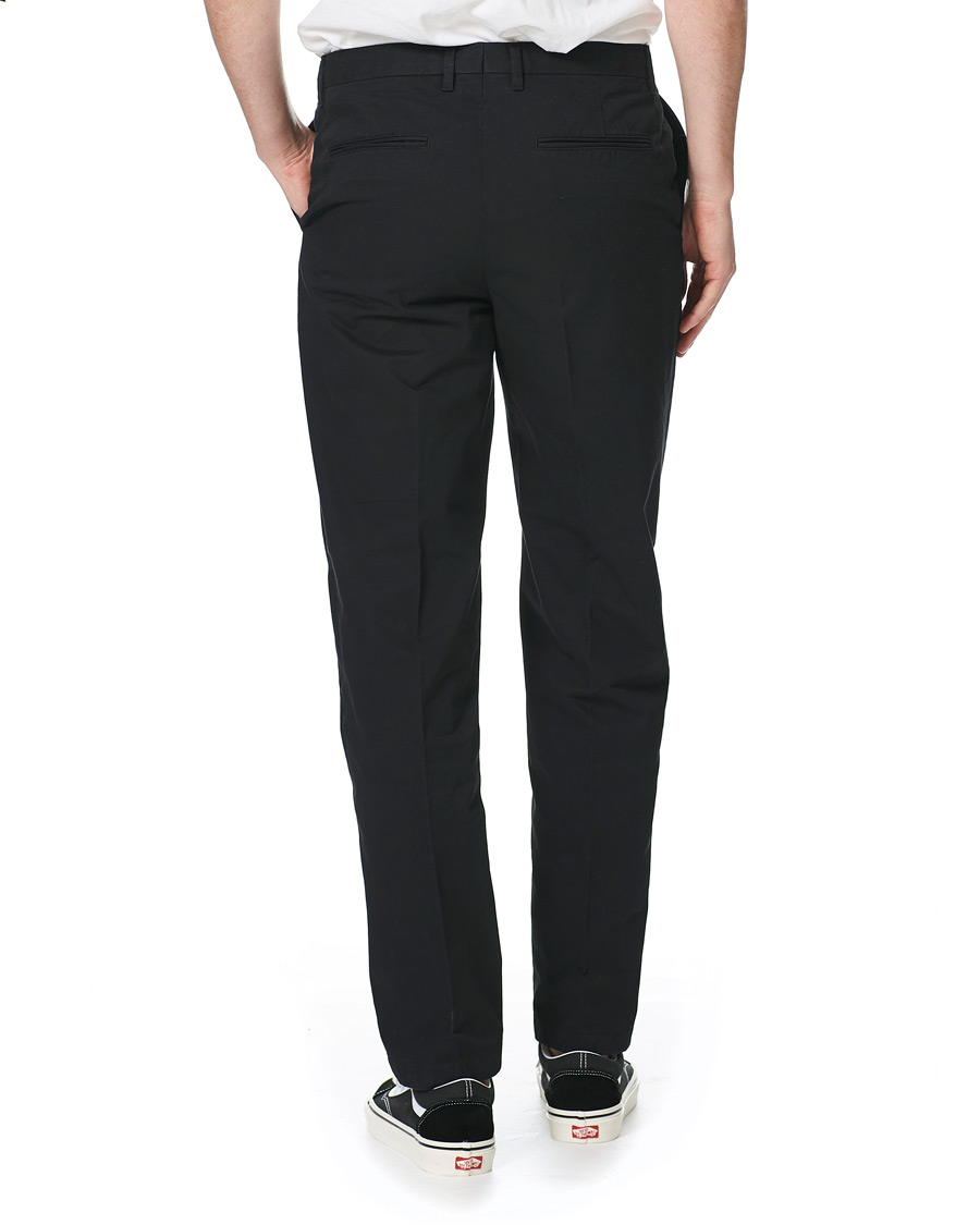 Hombres | Pantalones | Filippa K | William Cotton Trousers Black