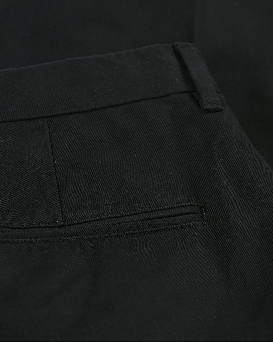 Hombres | Pantalones | Filippa K | William Cotton Trousers Black