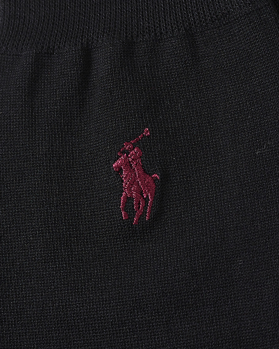 Hombres | Calcetines | Polo Ralph Lauren | 2-Pack Mercerized Cotton Socks Black