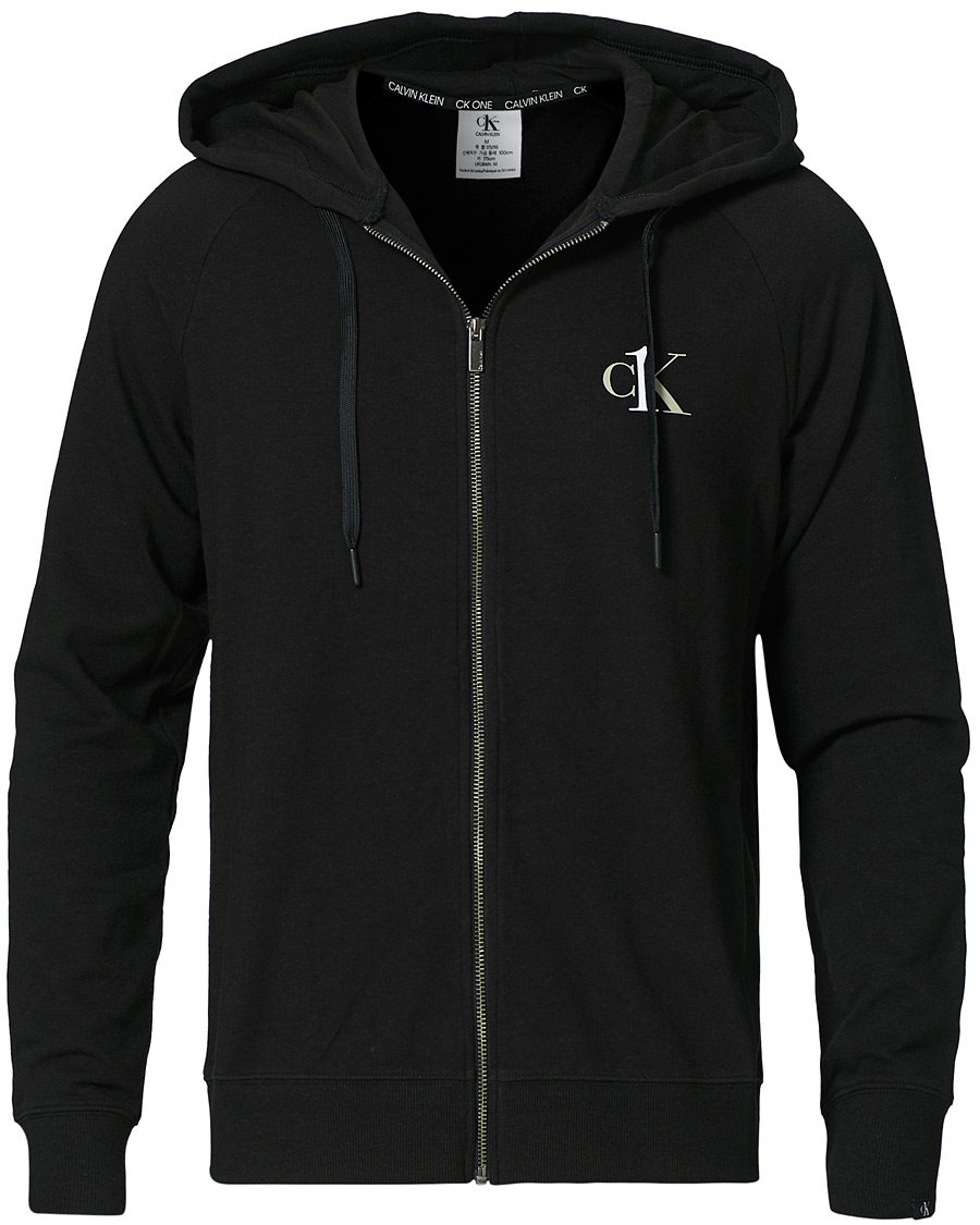 Hombres | Jerséis y prendas de punto | Calvin Klein | CK One Lounge Full Zip Hoodie Black