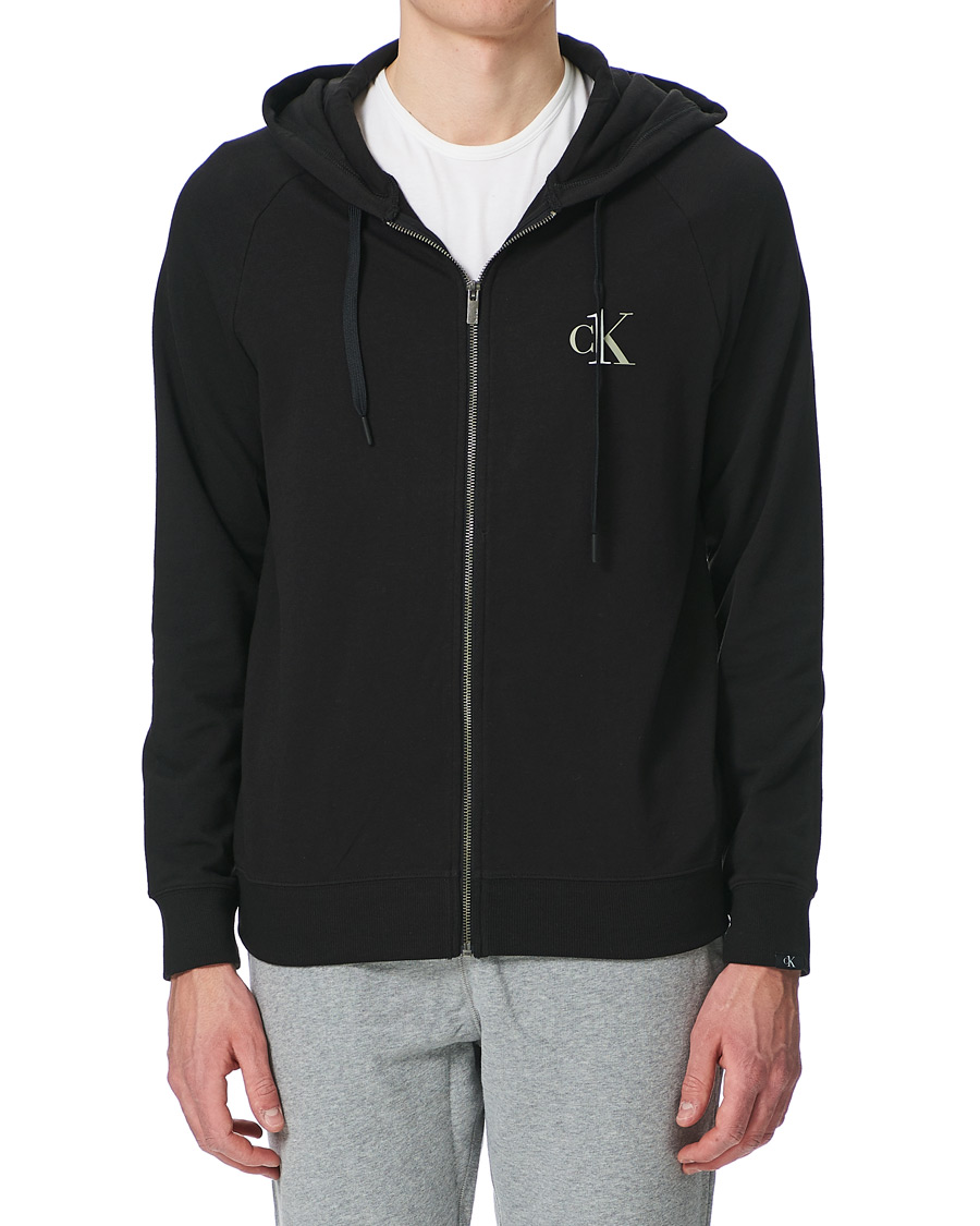 Hombres | Jerséis y prendas de punto | Calvin Klein | CK One Lounge Full Zip Hoodie Black