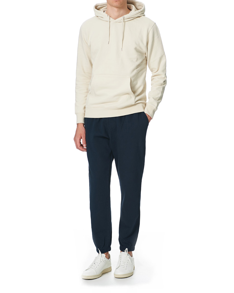 Hombres | Pantalones | Colorful Standard | Classic Organic Sweatpants Navy Blue