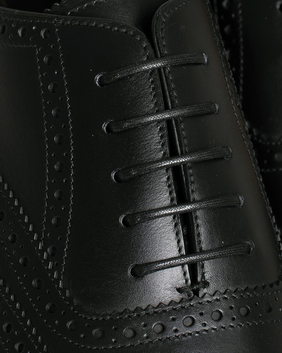 Hombres | Cuidado del calzado | Saphir Medaille d'Or | Shoe Laces Thin Waxed 75cm Black