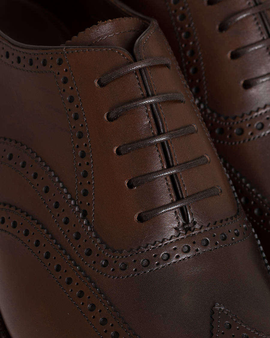 Hombres | Cuidado del calzado | Saphir Medaille d'Or | Shoe Laces Thin Waxed 75cm Dark Brown