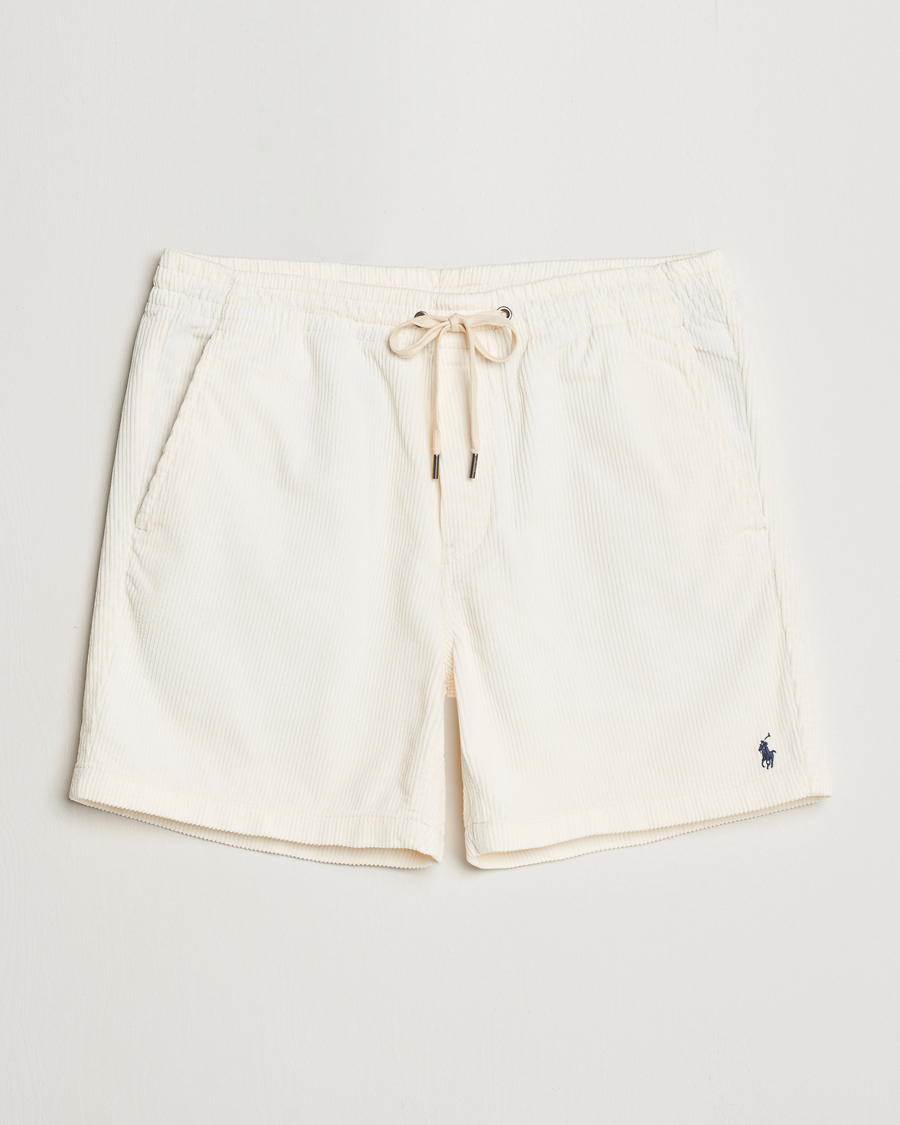 Hombres | Pantalones cortos | Polo Ralph Lauren | Prepster Corduroy Drawstring Shorts Warm White
