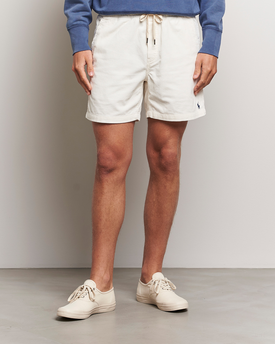 Hombres |  | Polo Ralph Lauren | Prepster Corduroy Drawstring Shorts Warm White