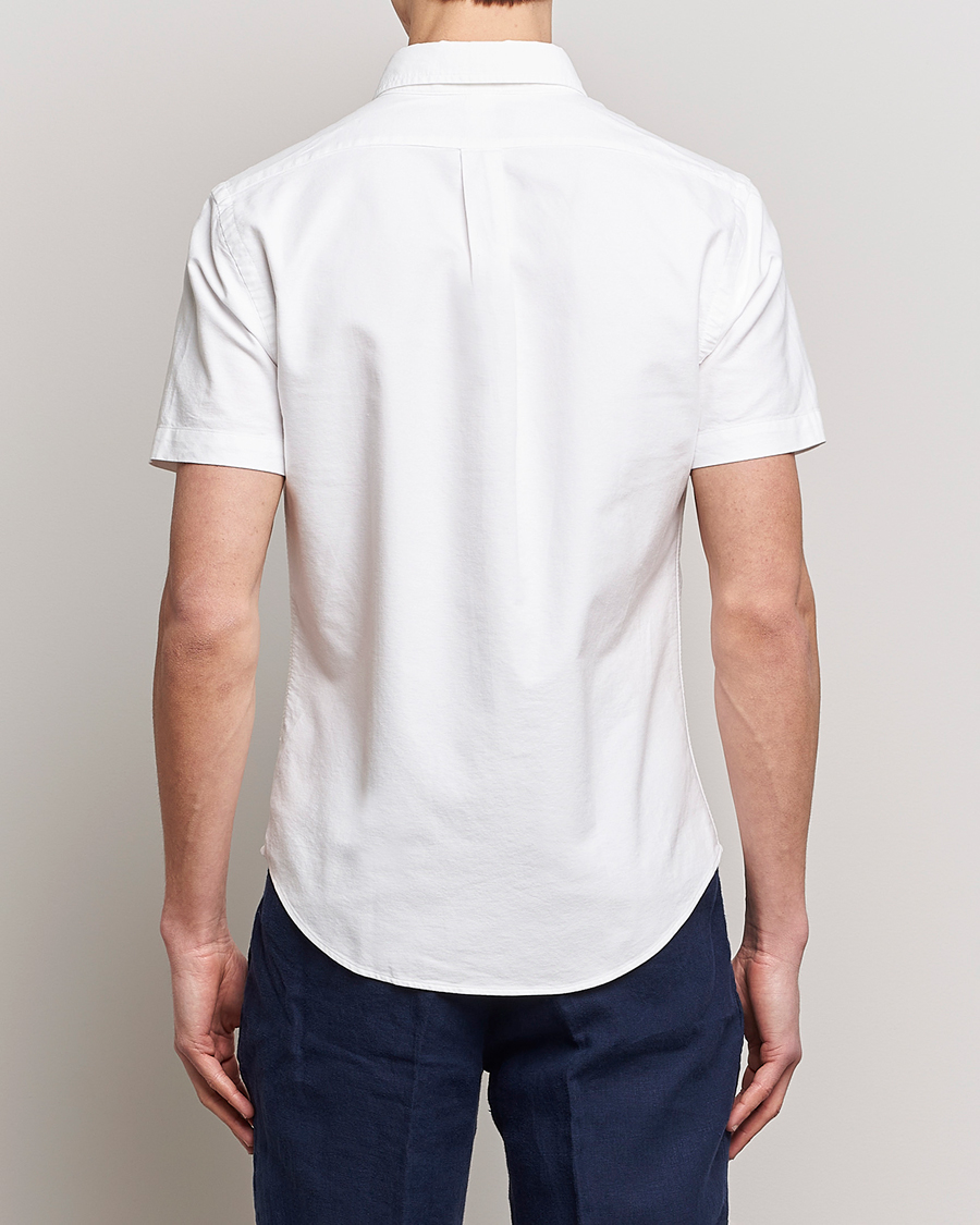 Hombres | Camisas | Polo Ralph Lauren | Slim Fit Oxford Short Sleeve Shirt White