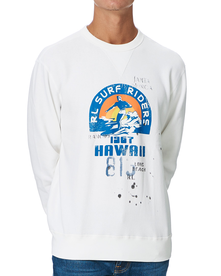 Hombres | Jerséis y prendas de punto | Polo Ralph Lauren | Surf Riders Crew Neck Sweatshirt White