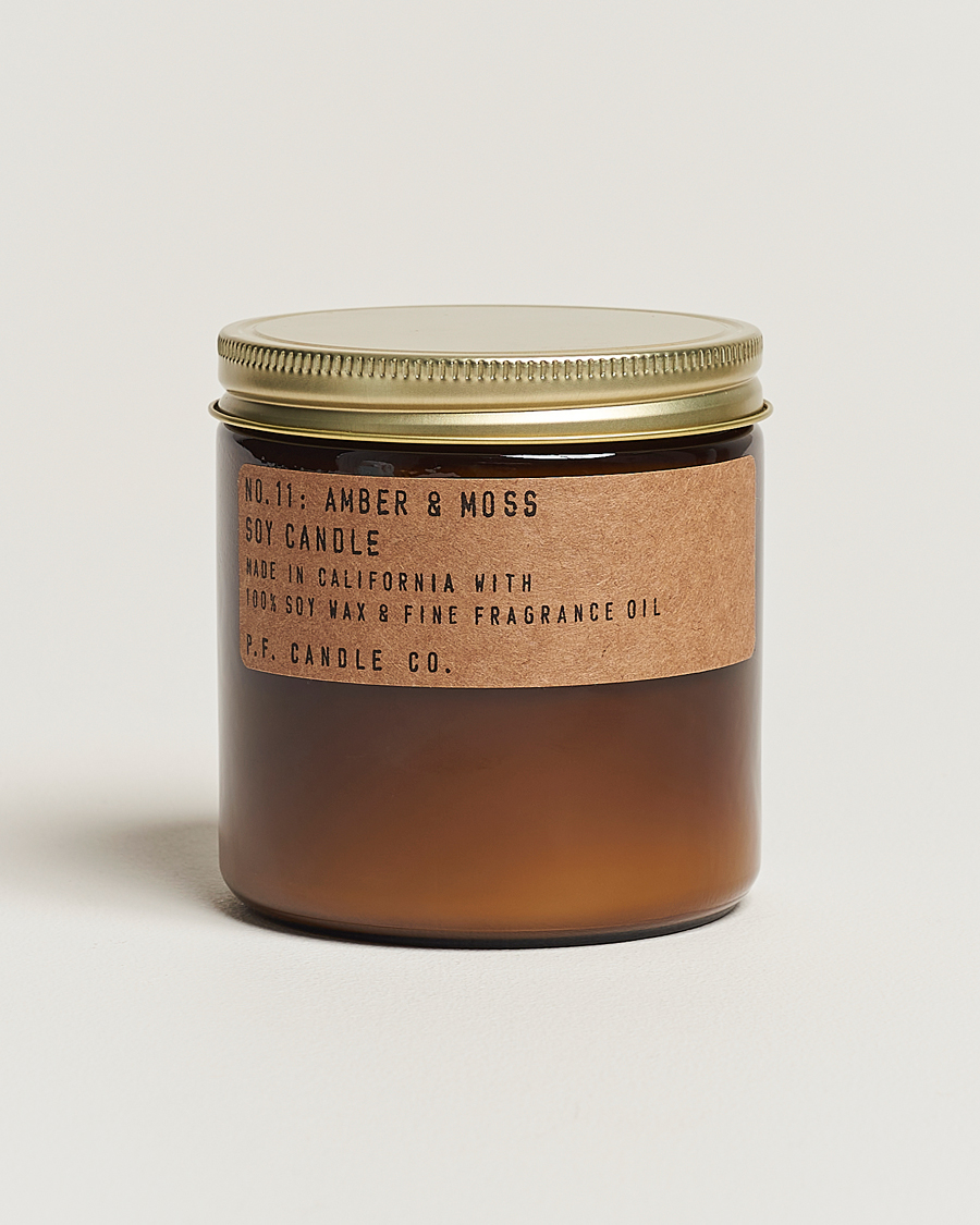 Hombres | Velas perfumadas | P.F. Candle Co. | Soy Candle No. 11 Amber & Moss 354g
