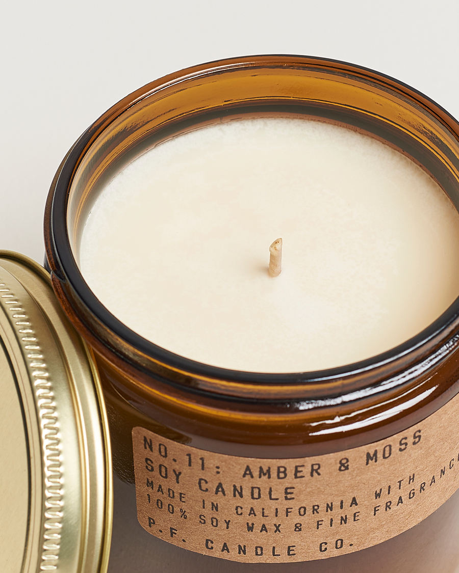 Hombres | Velas perfumadas | P.F. Candle Co. | Soy Candle No. 11 Amber & Moss 354g