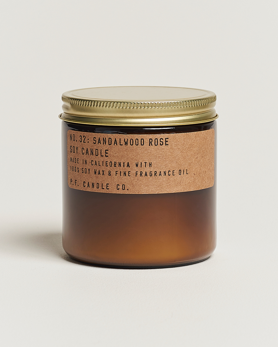 Hombres | Velas perfumadas | P.F. Candle Co. | Soy Candle No. 32 Sandalwood Rose 354g