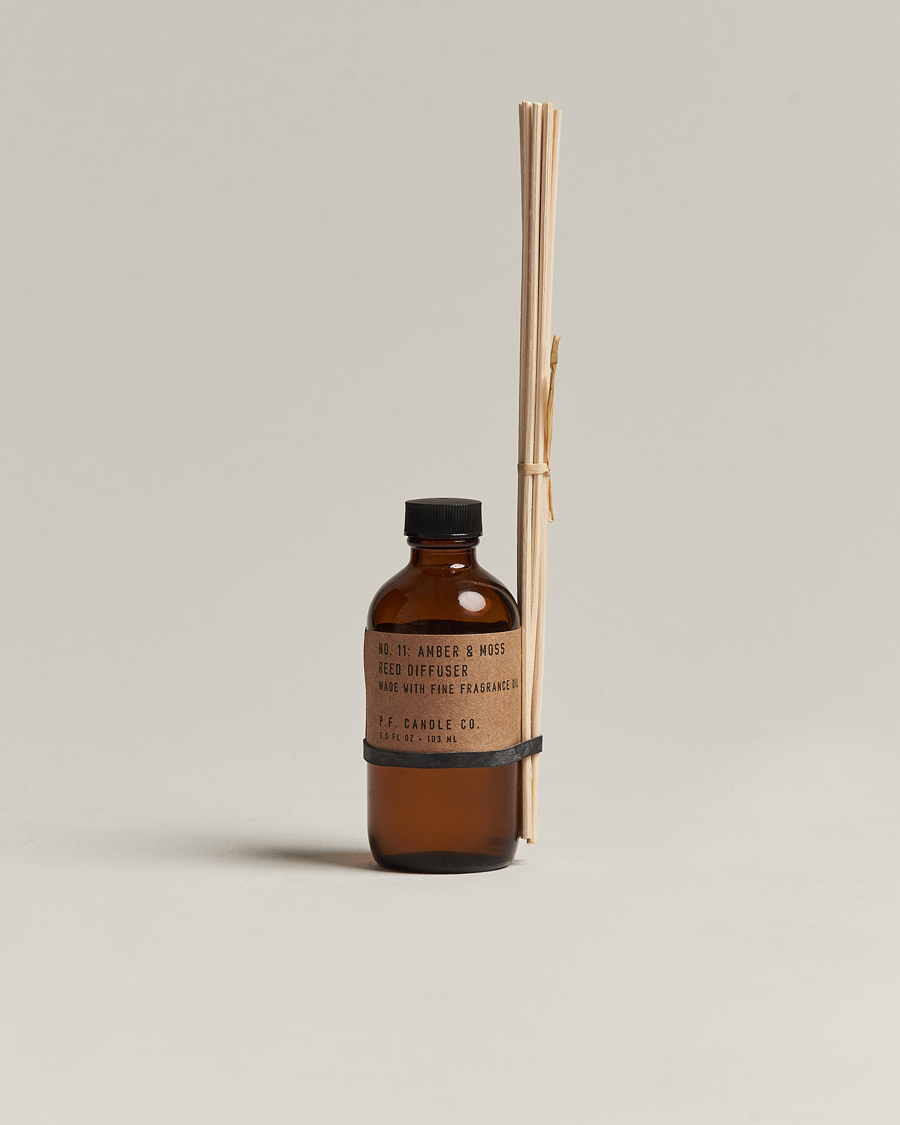Hombres | P.F. Candle Co. Reed Diffuser No. 11 Amber & Moss 103ml | P.F. Candle Co. | Reed Diffuser No. 11 Amber & Moss 103ml