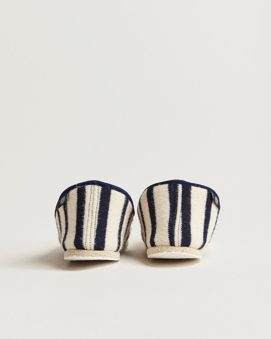 Hombres | Armor-lux Maoutig Home Slippers Nature/Navy | Armor-lux | Maoutig Home Slippers Nature/Navy