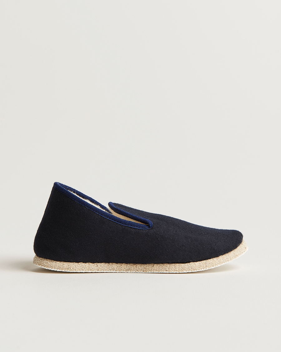 Hombres | Armor-lux Maoutig Home Slippers Navy | Armor-lux | Maoutig Home Slippers Navy