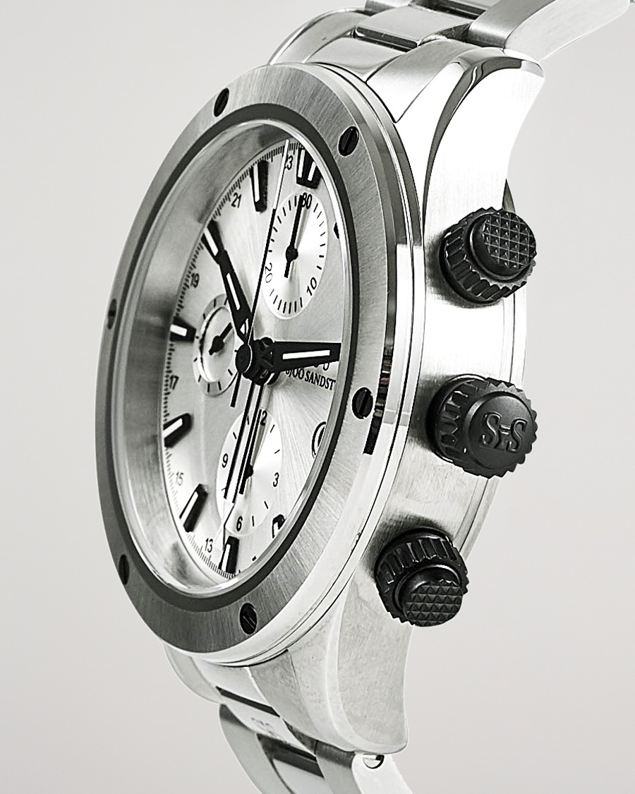 Hombres | Sjöö Sandström UTC Extreme 44,2mm White and Stainless Steel | Sjöö Sandström | UTC Extreme 44,2mm White and Stainless Steel