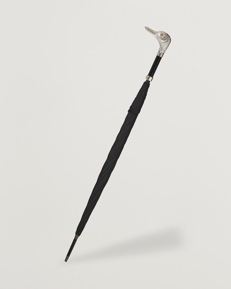 Hombres | Paraguas | Fox Umbrellas | Silver Duck Umbrella Black Black