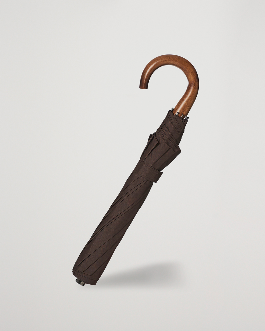 Hombres | Paraguas | Fox Umbrellas | Telescopic Umbrella Brown