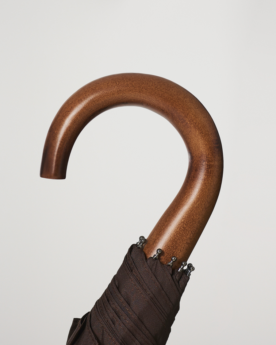 Hombres | Paraguas | Fox Umbrellas | Telescopic Umbrella Brown