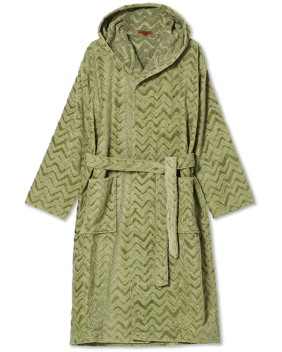 Hombres | Pijamas y batas | Missoni Home | Rex Bathrobe Green