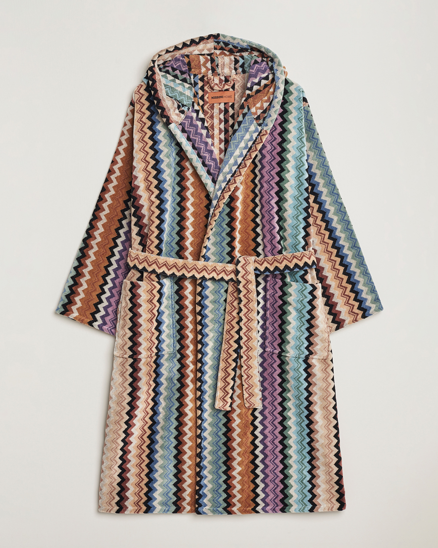 Hombres | Missoni Home Adam Bathrobe Multicolor | Missoni Home | Adam Bathrobe Multicolor