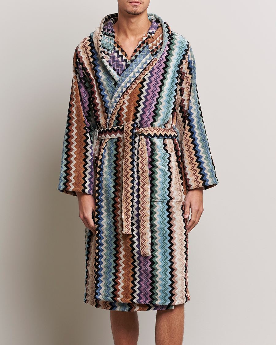Hombres | Missoni Home Adam Bathrobe Multicolor | Missoni Home | Adam Bathrobe Multicolor