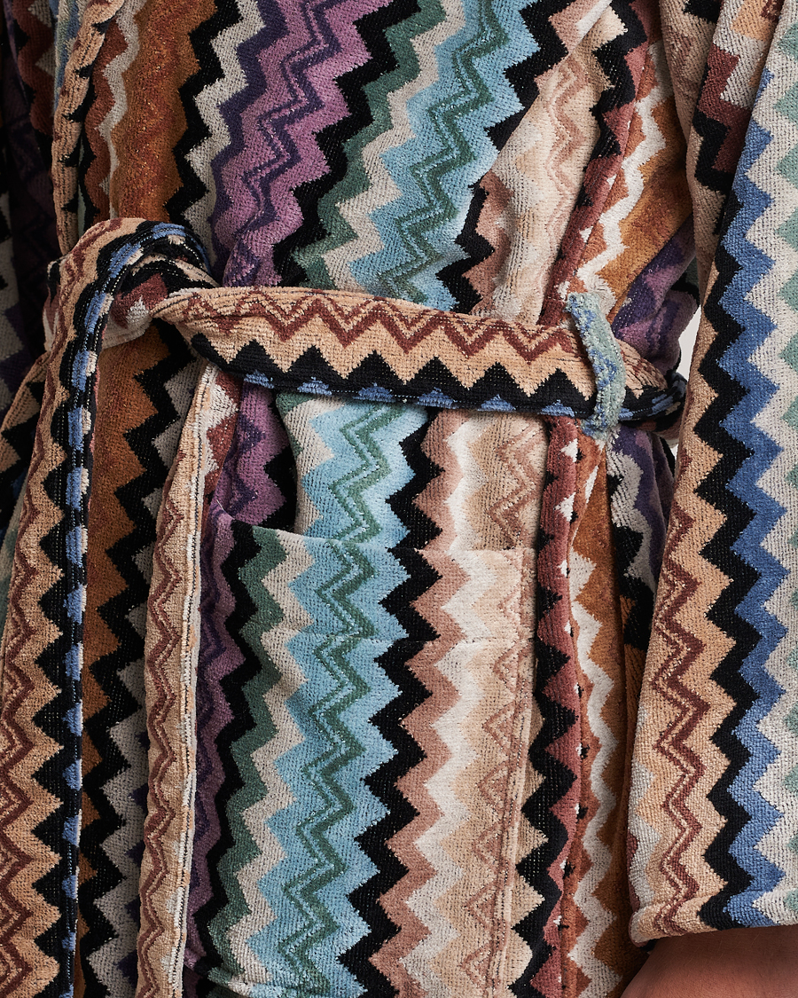 Hombres | Missoni Home Adam Bathrobe Multicolor | Missoni Home | Adam Bathrobe Multicolor
