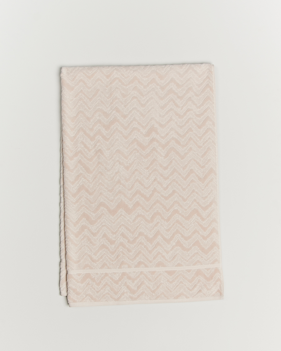 Hombres | Missoni Home Rex Bath Sheet 100x150cm Cream | Missoni Home | Rex Bath Sheet 100x150cm Cream