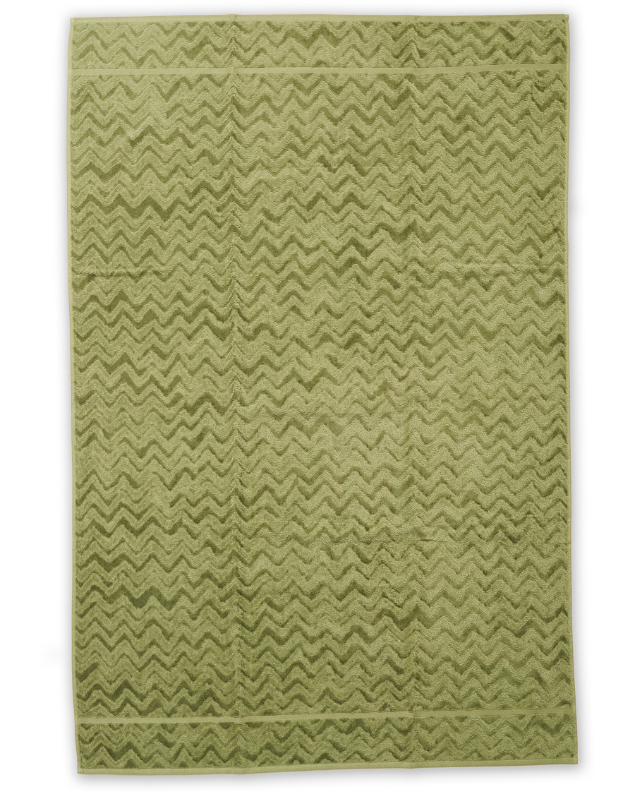 Hombres | Missoni Home Rex Bath Sheet 100x150 cm Green | Missoni Home | Rex Bath Sheet 100x150 cm Green