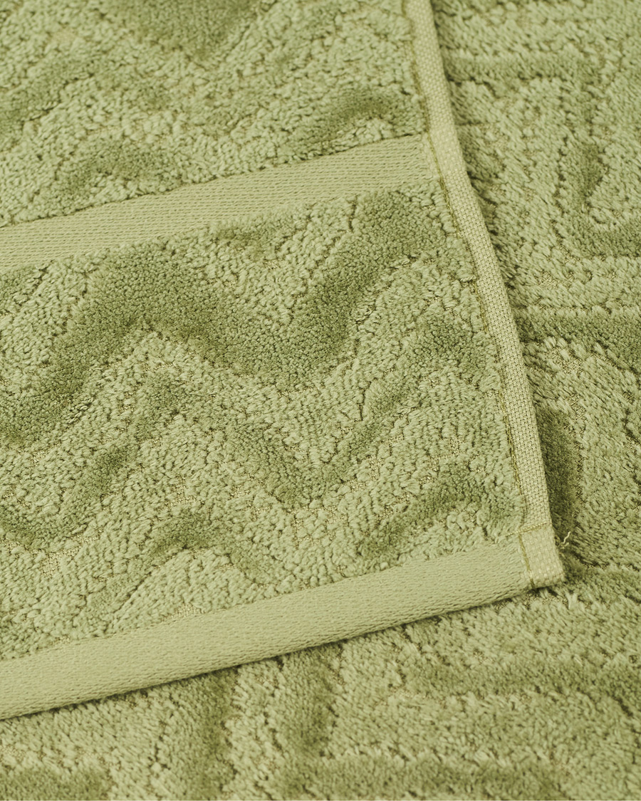 Hombres | Missoni Home Rex Bath Sheet 100x150 cm Green | Missoni Home | Rex Bath Sheet 100x150 cm Green