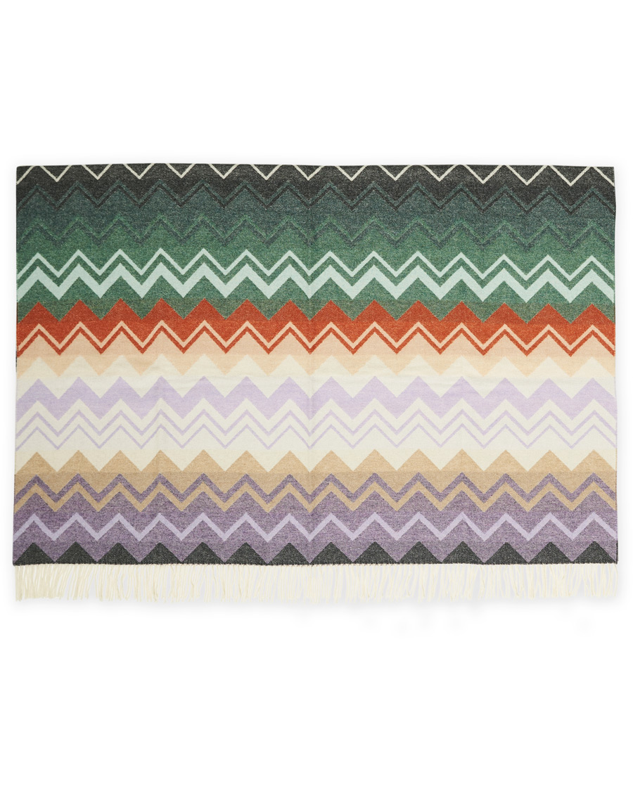 Hombres | Missoni Home Yvo Zig Zag Wool Throw Multicolor | Missoni Home | Yvo Zig Zag Wool Throw Multicolor