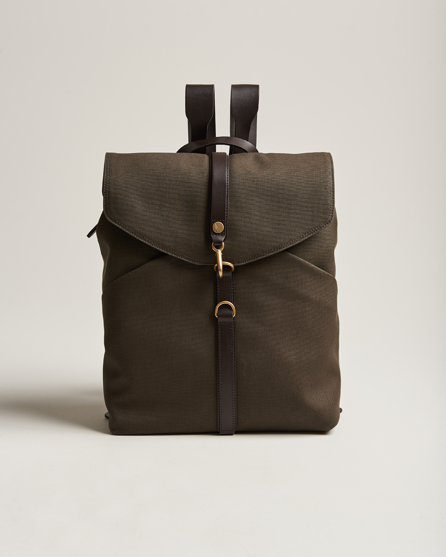 Hombres | Bolsos | Mismo | M/S Rucksack Army/Dark Brown