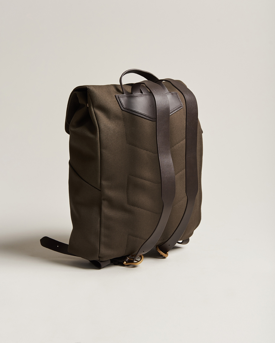 Hombres | Bolsos | Mismo | M/S Rucksack Army/Dark Brown