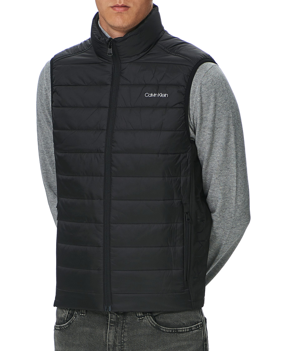 Hombres | Abrigos y chaquetas | Calvin Klein | Essential Logo Down Vest Black