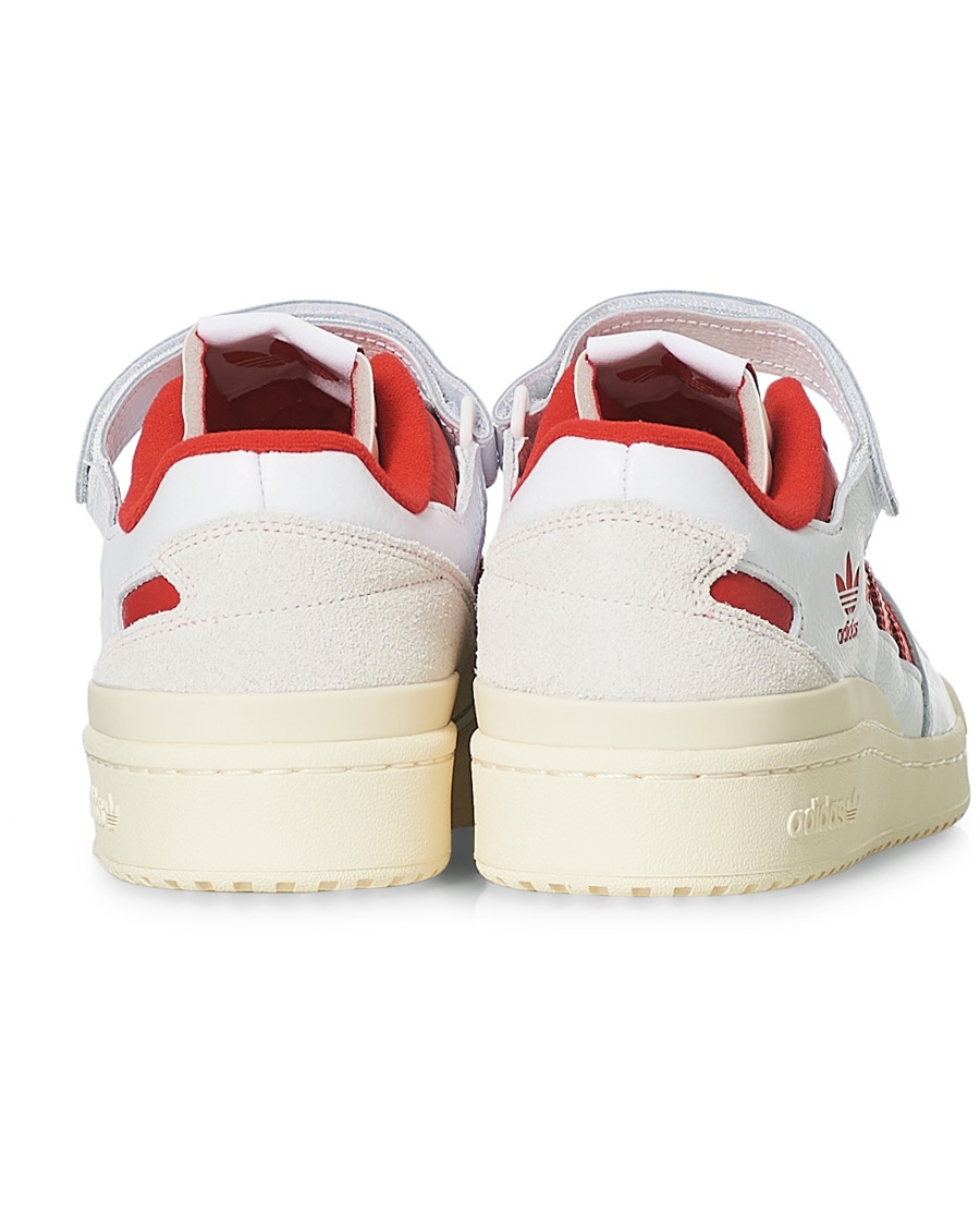 Hombres | adidas Originals Forum 84 Low Sneaker White/Red | adidas Originals | Forum 84 Low Sneaker White/Red